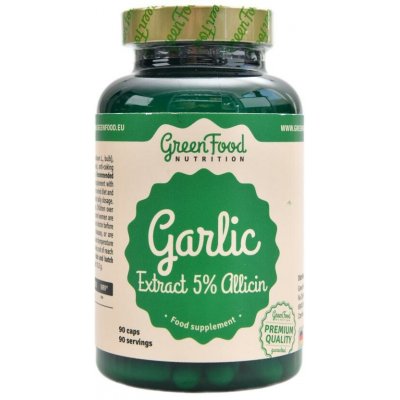 GreenFood Garlic Extract 90 kapslí – Hledejceny.cz