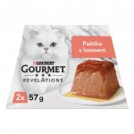 Gourmet Revelations losos paštika v omáčce 2 x 57 g – Sleviste.cz