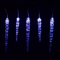 VOLTRONIC Vánoční dekorativní rampouchy 40 LED modré