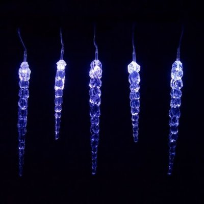 VOLTRONIC Vánoční dekorativní rampouchy 40 LED modré – Zboží Mobilmania