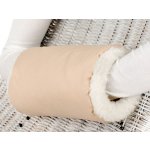 OVČÍ VĚCI Rukávník s ovčí vlnou béžová – Sleviste.cz