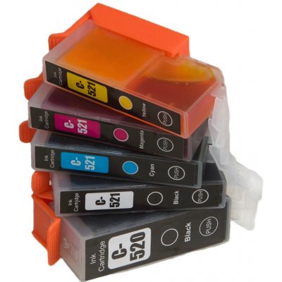 TonerPartner Canon PGI-520 / CLI-521 MultiPack - kompatibilní s čipem + 20ks fotopapíru – Hledejceny.cz