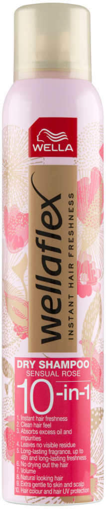 Wella Wellaflex Sensual Rose Dry Shampoo Hairspray 180 ml