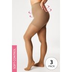 Astratex 3PACK Stahovací punčochové kalhoty Push-Up 20 DEN béžová – Hledejceny.cz