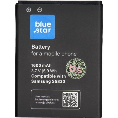 BlueStar Samsung S5830 Galaxy Ace / BS-EB494358VU 1600mAh – Zboží Mobilmania