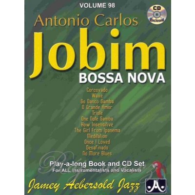 AEBERSOLD PLAY ALONG 98 Antonio Carlos Jobim + CD