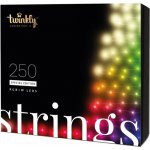 Twinkly Strings Multi-Color chytré žárovky na stromeček 250 Ks 20m černý kabel – Zboží Mobilmania