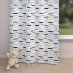 Biante Dětský bavlněný závěs Sandra SA-199 Autíčka a autobusy 150x140 cm – Hledejceny.cz