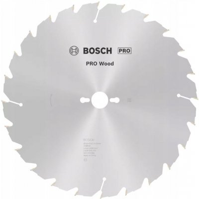PILOVÝ KOTOUČ NA DŘEVO 350x30mm 24 zubů BOSCH PRO – Zboží Dáma