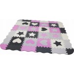 Matadi Výuková pěnová podložka Motivy 36ks růžová – Zbozi.Blesk.cz