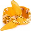 Šátek Art of Polo šátek do vlasů pin-up oranžovožlutý