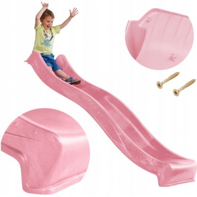 Jipos Tools Skluzavka YULVO s vodní přípojkou 2,2m, růžová – Hledejceny.cz