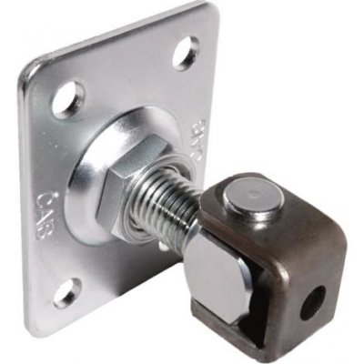 CAIS HP 20 R - regulovatelný pant s plotnou k přišroubování na betonový sloupek, pro brány a branky, závit M20 – Zboží Mobilmania