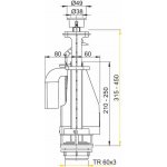 Alcadrain Ventil vypouštěcí A08 – HobbyKompas.cz