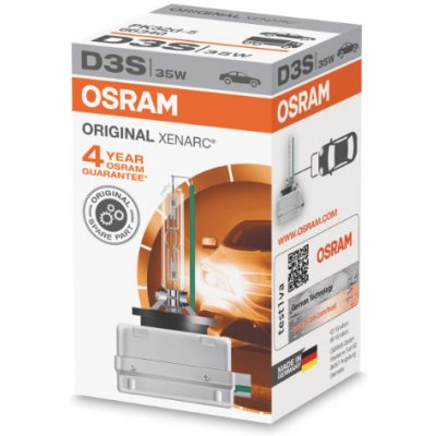 Osram Xenonová výbojka D3S Original Xenarc 4150K - 66340 – Hledejceny.cz