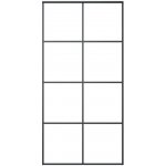 zahrada-XL Posuvné hliník a ESG sklo 102,5 x 205 cm černé – Hledejceny.cz