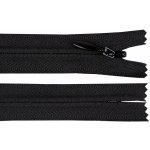 Spirálový zip skrytý YKK No 4 délka 50 cm, střední, 580 černá – Hledejceny.cz