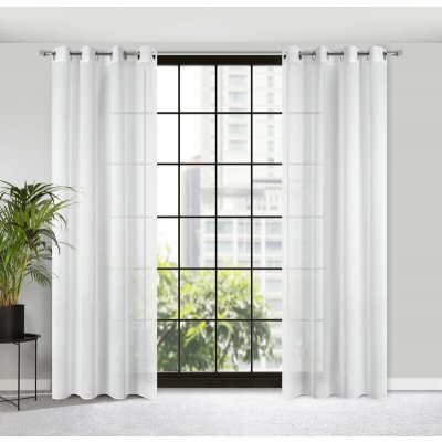 ZÁCLONA MARGO 140X250 CM BÍLÁ – Hledejceny.cz