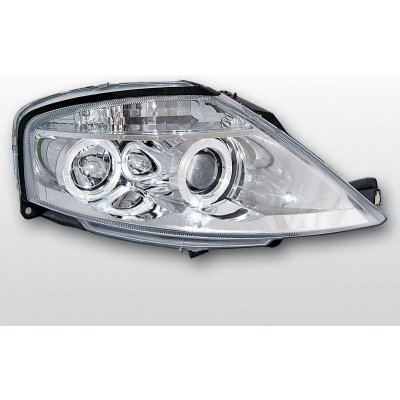 TUNING-TEC, Přední světla Angel Eyes, CITROEN C3, 2002-2009, Chrom – Hledejceny.cz