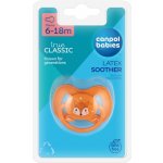 Canpol babies dudlík kaučuk třešinka Cute Animals 1ks oranžová – Zboží Dáma