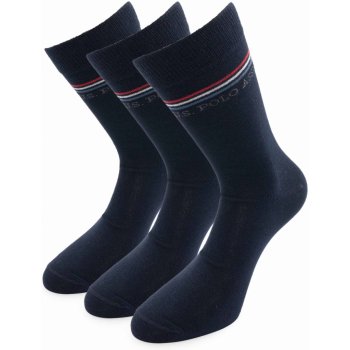U.S. Polo Assn. ponožky 3-pack marine modrá od 249 Kč - Heureka.cz