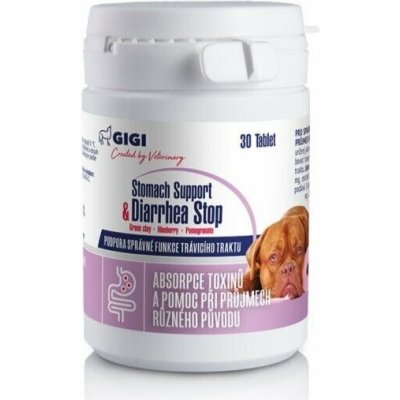 Proactivet Stomach Support & Diarrhea Stop pro velké psy 30 tablet – Hledejceny.cz