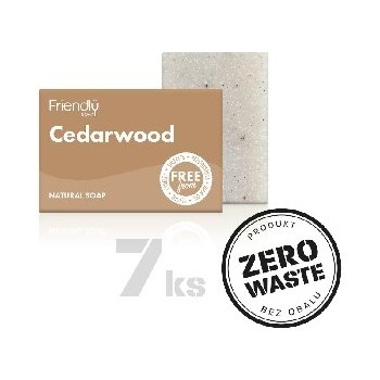 Friendly Soap přírodní mýdlo cedrové dřevo 7x 95 g zero waste balení od 495  Kč - Heureka.cz