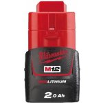Milwaukee M12B2 12V/2.0Ah REDLITHIUM-ION 4932430064 – Zboží Dáma