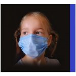 Changzhou dětské lékařské roušky modré 50 ks – Zboží Mobilmania