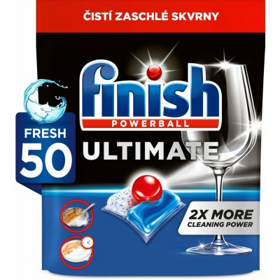 Finish Ultimate All in 1 Lemon Sparkle kapsle do myčky nádobí 50 ks – Hledejceny.cz