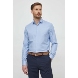 Calvin Klein pánská košile slim s klasickým límcem K10K112305 tmavomodrá