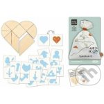 Pytlíczech Tangram srdce dřevěné hlavolamy do kapsy – Zboží Dáma