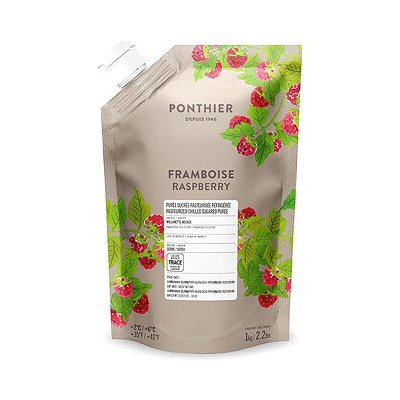 Bosfood Pyré malina, 10% cukru Ponthier 1000 g – Zboží Dáma