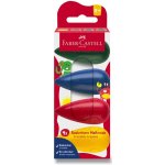 FABER-CASTELL Voskové pastelky plastové 4ks – Sleviste.cz