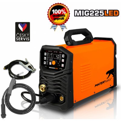 Pantermax MIG225LED MIG/TIG/MMA CO2 – Zboží Mobilmania