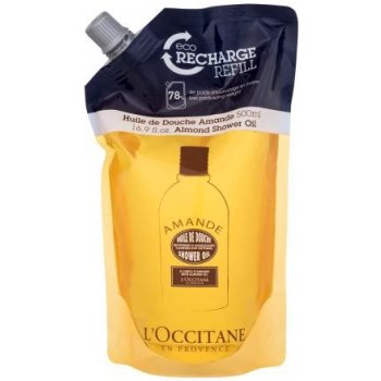 L’Occitane Amande sprchový olej náhradní náplň bergamot 500 ml