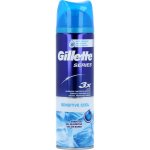 Gillette Series Sensitive Cool gel na holení 200 ml – Zboží Mobilmania