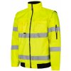 Pracovní oděv Dykeno Aginola 2v1 Reflexní zimní bunda žlutá