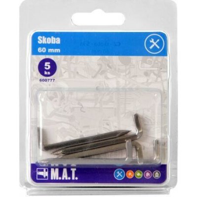 M.A.T. GROUP skoba 60mm lesk (5ks) – Zboží Mobilmania