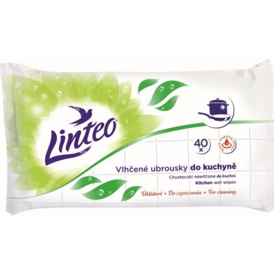 Linteo Satin Care and Comfort vlhčené ubrousky 40 ks