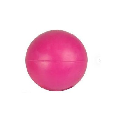 Flamingo hračka pro psa míč M průměr 5 cm tvrdá guma růžová