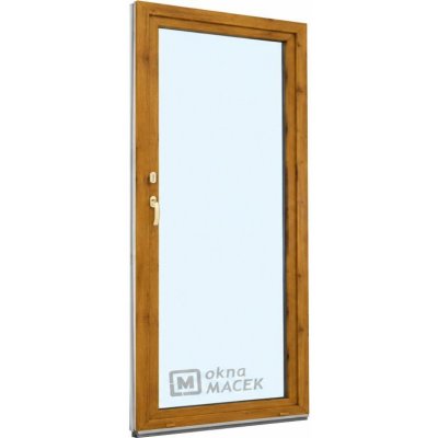Kömmerling balkonové dveře 70 AD OS levé winchester/bílá 90 x 240 cm oboustranná klika + FAB + hliníkový práh – Hledejceny.cz