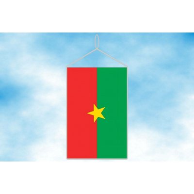 LIBEA, s.r.o. Burkina Faso stolní vlaječka Uchycení: Šňůrka (pro zavěšení) – Hledejceny.cz