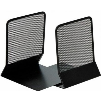 Drátěná zarážka na knihy a pořadače 130x155x165mm černá 2ks – Zboží Mobilmania