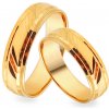 Prsteny iZlato Forever Zlaté snubní prsteny s gravírem 4 až SKOB074V