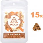 PICCO fragrances Fragrance clips PICCO do auta a šatníku - Kůže – Hledejceny.cz