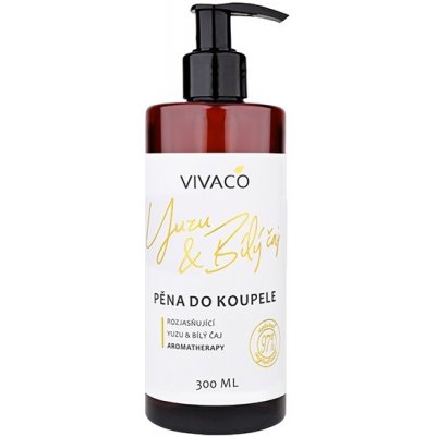 VIVACO Pěna do koupele Yuzu a Bílý čaj 300 ml – Hledejceny.cz