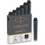 Parker krátké inkoustové bombičky 6 ks – Zboží Živě