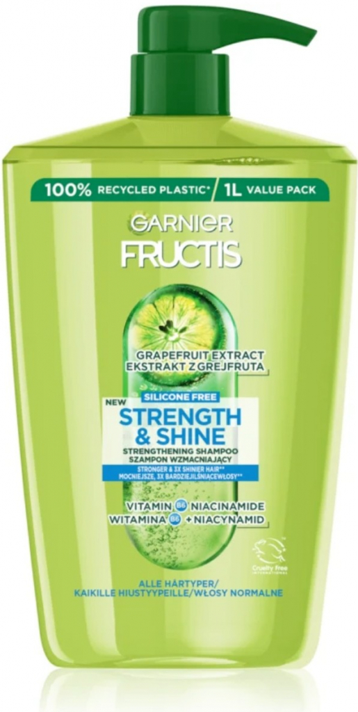 Garnier Fructis Strength & Shine šampon 1000 ml