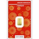 Argor-Heraeus zlatý slitek Limited edition Rok draka 1 g
